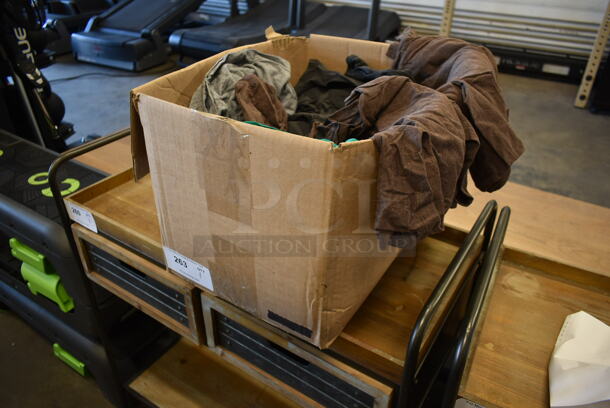 ALL ONE MONEY! Lot of Various Brown, Gray and Green Clothing - Image 2 of 4
