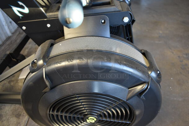 Concept 2 PM5 Metal Commercial Floor Style Indoor Rowing Exercise Machine. Stock Picture Used as Gallery. Tested and Working! - Image 7 of 11