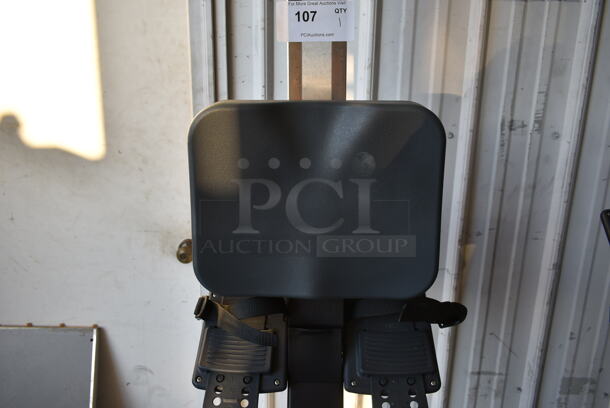 Concept 2 PM5 Metal Commercial Floor Style Indoor Rowing Exercise Machine. Stock Picture Used as Gallery. Tested and Working! - Image 9 of 11