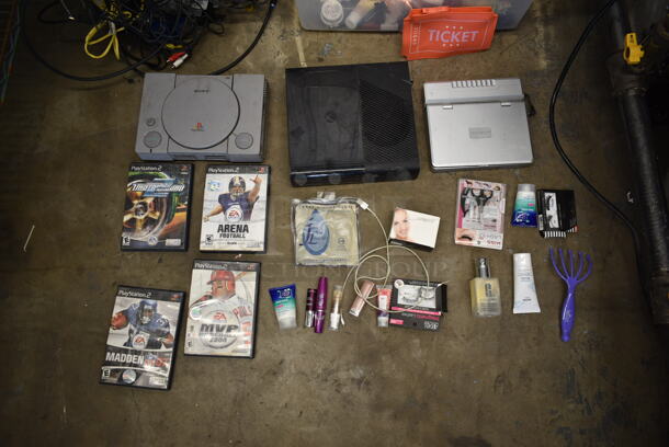 ALL ONE MONEY! Lot of Various Items Including PlayStation, Xbox 360, Video Games, Make Up and Candle Melts - Image 2 of 7