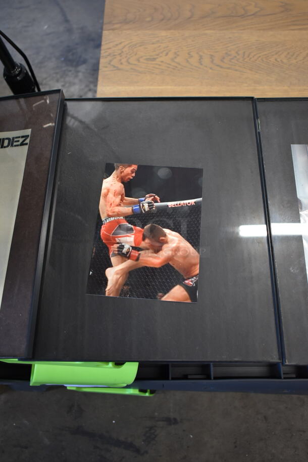 4 Frames; 3 Boxing Pictures. 4 Times Your Bid! - Image 3 of 6