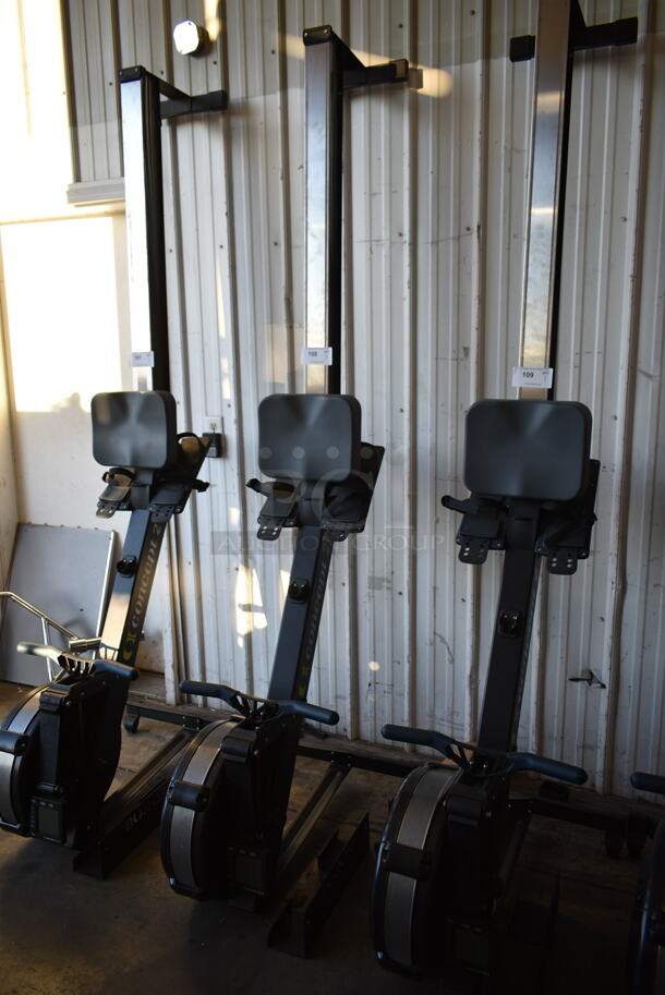 Concept 2 PM5 Metal Commercial Floor Style Indoor Rowing Exercise Machine. Stock Picture Used as Gallery. Tested and Working! - Image 2 of 12