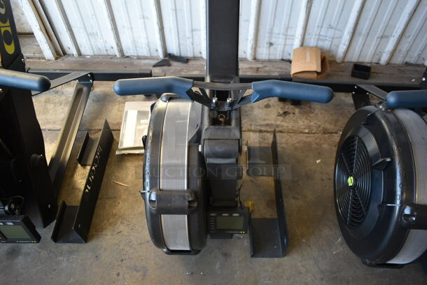 Concept 2 PM5 Metal Commercial Floor Style Indoor Rowing Exercise Machine. Stock Picture Used as Gallery. Tested and Working! - Image 5 of 12