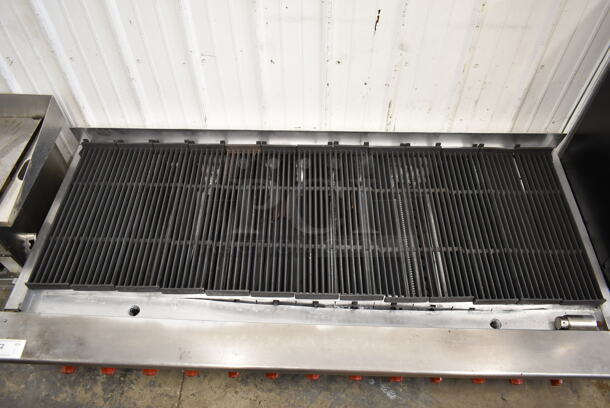 Stainless Steel Commercial Countertop Natural Gas Powered Charbroiler Grill. - Image 2 of 8