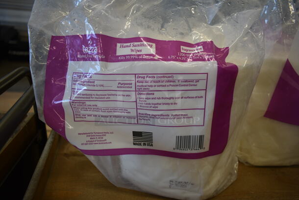 ALL ONE MONEY! 2 Bags of Tazza Hand Sanitizer Wipes - Image 3 of 3
