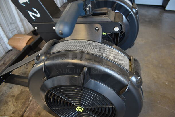 Concept 2 PM5 Metal Commercial Floor Style Indoor Rowing Exercise Machine. Stock Picture Used as Gallery. Tested and Working! - Image 10 of 12