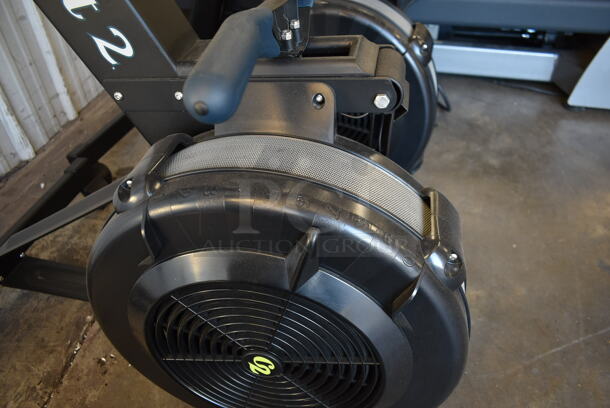 Concept 2 PM5 Metal Commercial Floor Style Indoor Rowing Exercise Machine. Stock Picture Used as Gallery. Tested and Working! - Image 9 of 11