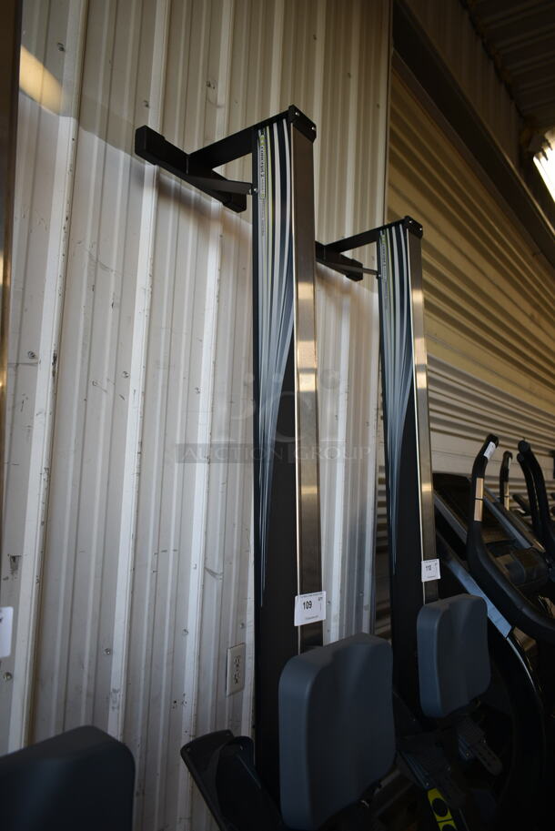 Concept 2 PM5 Metal Commercial Floor Style Indoor Rowing Exercise Machine. Stock Picture Used as Gallery. Tested and Working! - Image 10 of 11