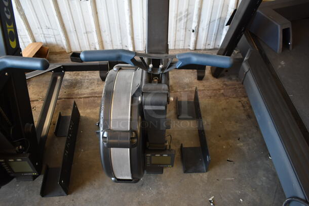Concept 2 PM5 Metal Commercial Floor Style Indoor Rowing Exercise Machine. Stock Picture Used as Gallery. Tested and Working! - Image 3 of 11