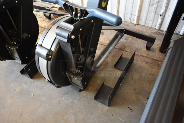 Concept 2 PM5 Metal Commercial Floor Style Indoor Rowing Exercise Machine. Stock Picture Used as Gallery. Tested and Working! - Image 4 of 11