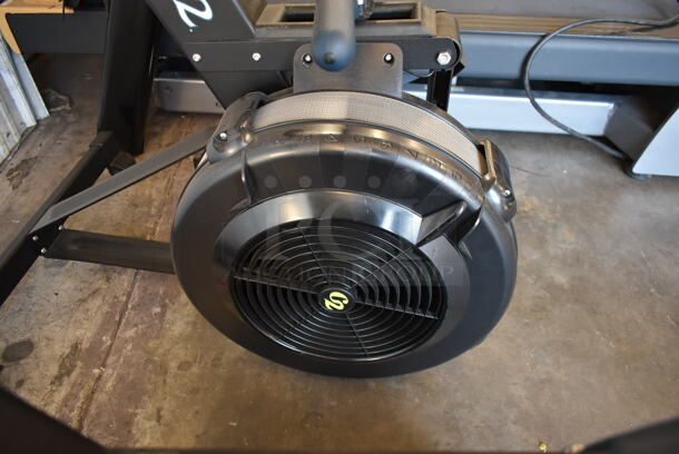 Concept 2 PM5 Metal Commercial Floor Style Indoor Rowing Exercise Machine. Stock Picture Used as Gallery. Tested and Working! - Image 8 of 11