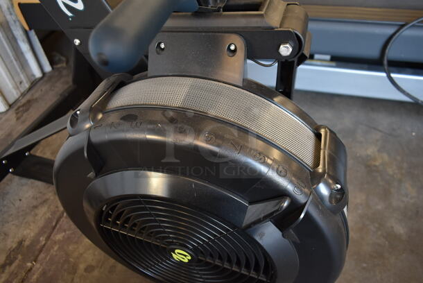 Concept 2 PM5 Metal Commercial Floor Style Indoor Rowing Exercise Machine. Stock Picture Used as Gallery. Tested and Working! - Image 9 of 11