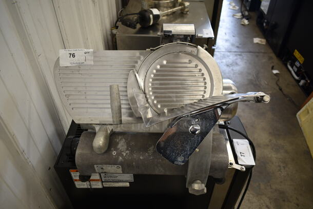 Globe GC510 Stainless Steel Commercial Countertop Meat Slicer w/ Blade Sharpener. 115 Volts, 1 Phase. Tested and Working! - Image 1 of 6