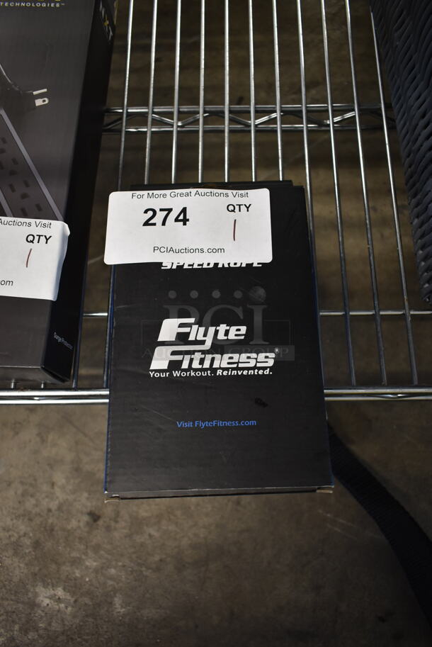BRAND NEW IN BOX! Flyte Fitness Speed Rope - Image 1 of 4