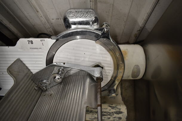 Globe Stainless Steel Commercial Countertop Automatic Meat Slicer w/ Blade Sharpener. 115 Volts, 1 Phase. Tested and Working! - Image 4 of 6