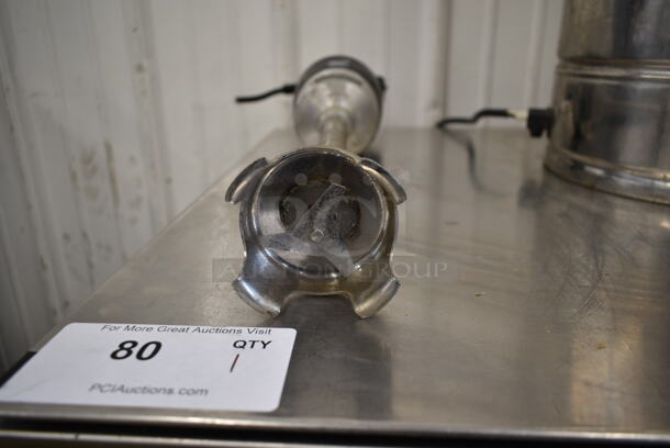 Waring WSB40 Stainless Steel Commercial Immersion Blender. 120 Volts, 1 Phase. Cannot Test Due To Cut Power Cord - Image 5 of 7