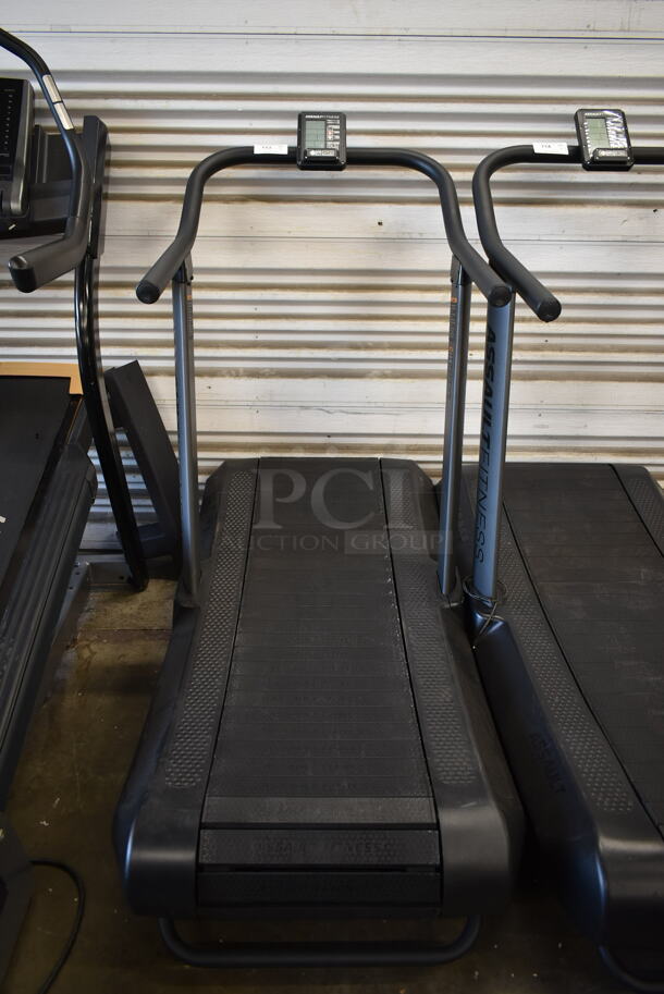 Assault Fitness Metal Commercial Floor Style Air Runner Self Powered Treadmill. - Image 2 of 6