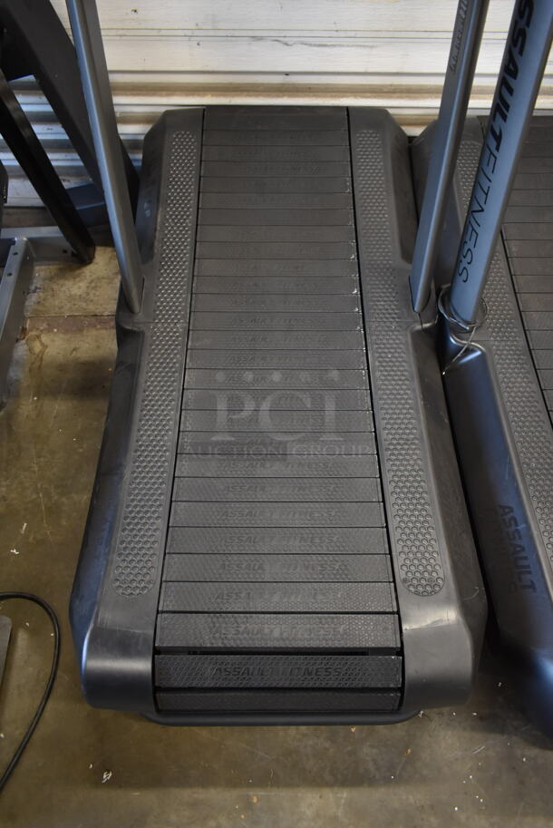 Assault Fitness Metal Commercial Floor Style Air Runner Self Powered Treadmill. - Image 3 of 6