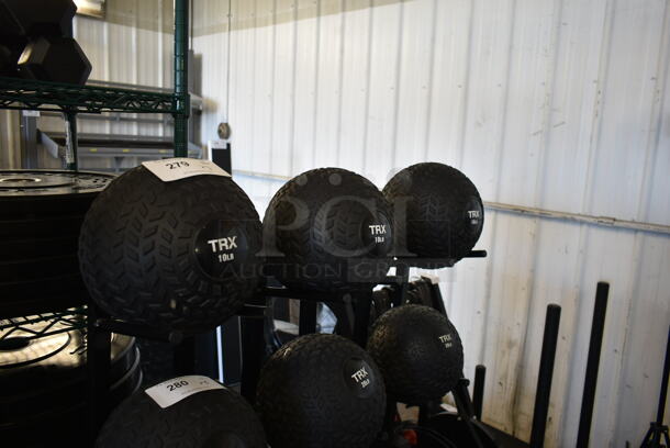3 TRX 10 Pound Medicine Balls. 3 Times Your Bid! - Image 2 of 3