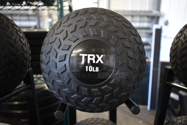 3 TRX 10 Pound Medicine Balls. 3 Times Your Bid! - Image 3 of 3