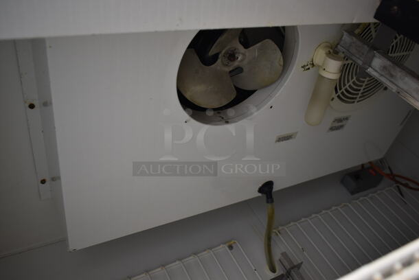 2011 True T-49F ENERGY STAR Stainless Steel Commercial 2 Door Reach In Freezer w/ Poly Coated Racks on Commercial Casters. 115 Volts, 1 Phase. Tested and Powers On But Does Not Get Cold - Image 7 of 8