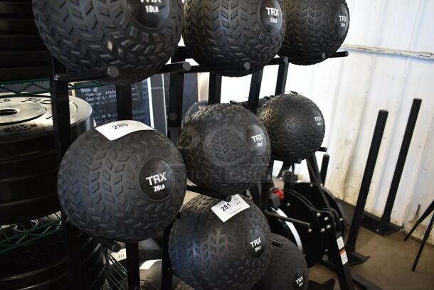 3 TRX 20 Pound Medicine Balls. 3 Times Your Bid! - Image 2 of 3