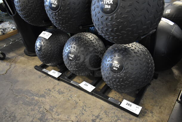 3 TRX 30 Pound Medicine Balls. 3 Times Your Bid! - Image 2 of 3