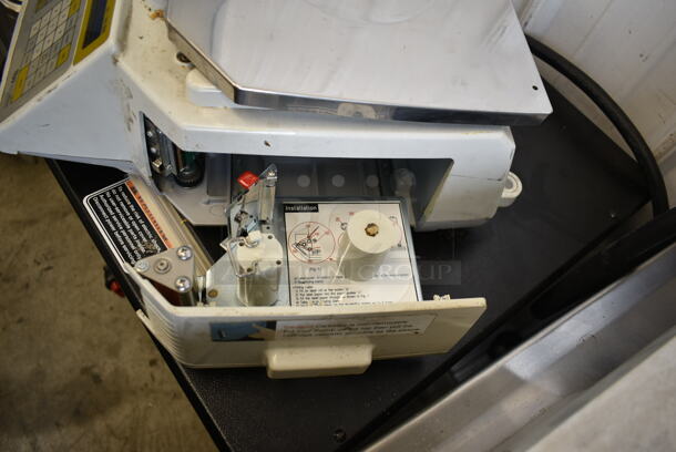 Easy Weigh LS-100 Metal Commercial Countertop 30 Pound Capacity Food Portioning Scale. Tested and Working! - Image 8 of 9
