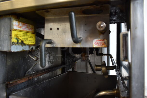 Henny Penny RB 500 Stainless Steel Commercial Floor Style Electric Powered Pressure Fryer. 208 Volts, 3 Phase.  - Image 9 of 10