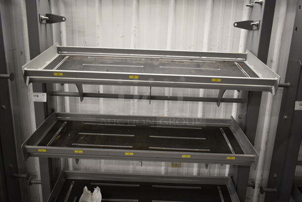 TRX Metal Gray Floor Style 4 Tier Suspension Bay w/ Dumbbell Racks and Target Pull Up Bar. - Image 5 of 8