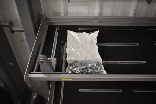 TRX Metal Gray Floor Style 4 Tier Suspension Bay w/ Dumbbell Racks and Target Pull Up Bar. - Image 7 of 8