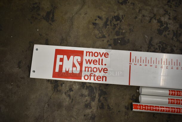 FMS White 110" Reach Board - Image 6 of 8