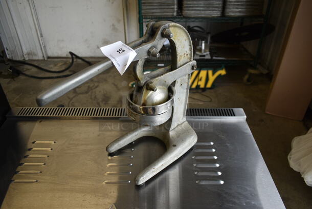 Metal Commercial Countertop Manual Juicer. - Image 1 of 5