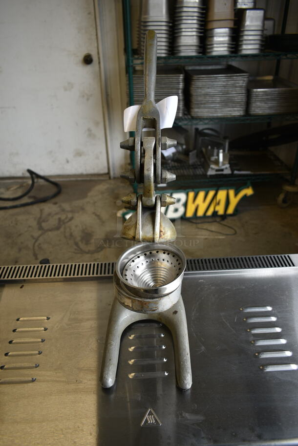 Metal Commercial Countertop Manual Juicer. - Image 3 of 5