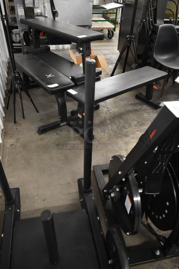 Rogue Black Metal Dog Sled. - Image 3 of 6