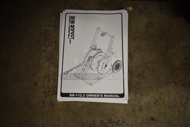 Run Rocket RR-112.3 Black Metal Floor Style Variable Resistance Pulley w/ Tether. - Image 2 of 8