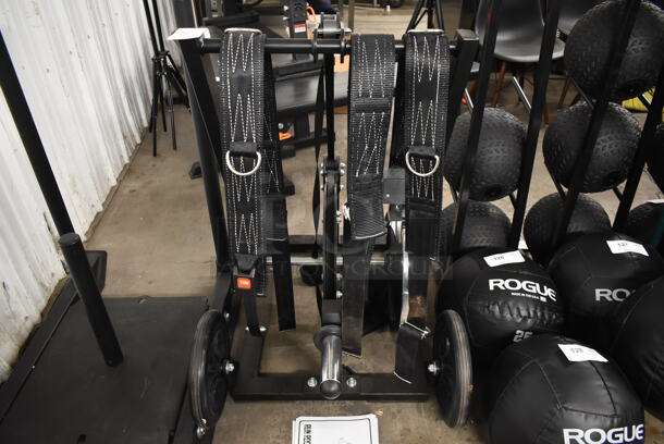Run Rocket RR-112.3 Black Metal Floor Style Variable Resistance Pulley w/ Tether. - Image 3 of 8