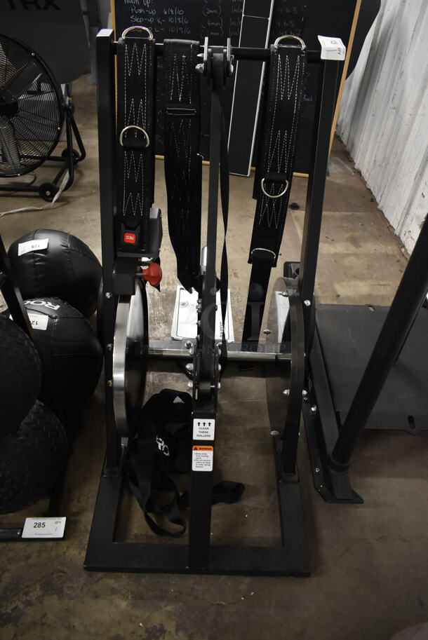 Run Rocket RR-112.3 Black Metal Floor Style Variable Resistance Pulley w/ Tether. - Image 6 of 8