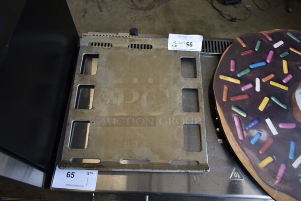 ALL ONE MONEY! Lot of Metal Insert for Turbochef Rapid Cook Oven and Donut Sign. - Image 3 of 4