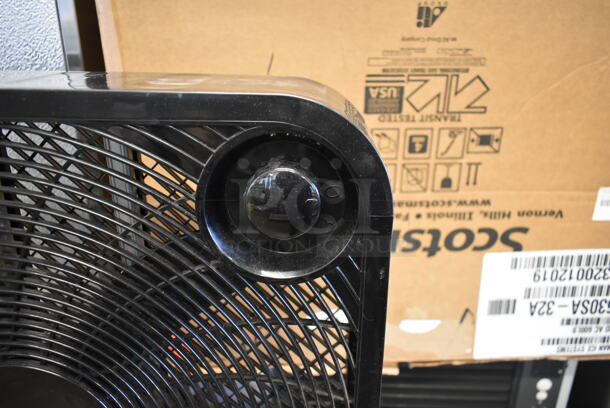 Utilitech FB50-16HB Black Poly Box Fan. 120 Volts, 1 Phase. Tested and Working! - Image 3 of 7