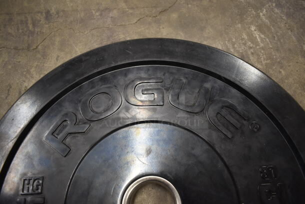 6 Rogue Metal 15 Pound Bumper Plates. 6 Times Your Bid! - Image 4 of 6