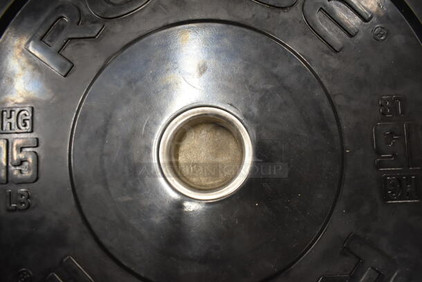 6 Rogue Metal 15 Pound Bumper Plates. 6 Times Your Bid! - Image 5 of 6