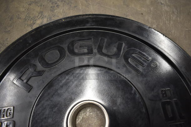12 Rogue Metal 10 Pound Bumper Plates. 12 Times Your Bid! - Image 4 of 6