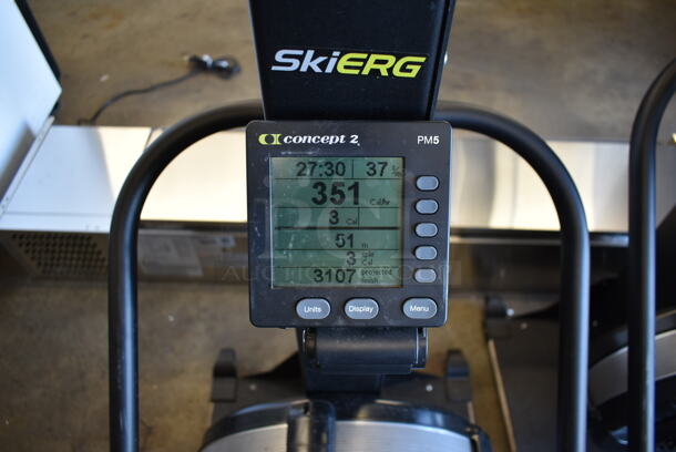 Concept 2 SkiERG Metal Commercial Floor Style Nordic Skiing Exercise Machine. Tested and Working! - Image 4 of 8