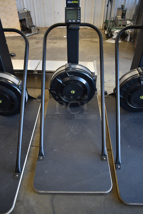 Concept 2 SkiERG Metal Commercial Floor Style Nordic Skiing Exercise Machine. Tested and Working! - Image 2 of 9
