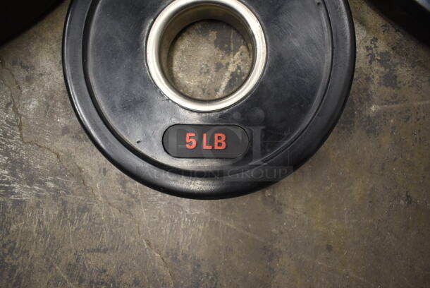 10 Rogue Metal Bumper Plates; Four 25 Pound, Four 10 Pound and Two Five Pound. Stock Picture - Cosmetic Condition May Vary. 10 Times Your Bid! - Image 7 of 12