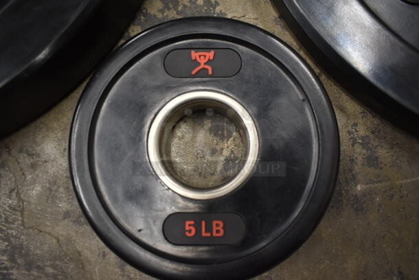 10 Rogue Metal Bumper Plates; Four 25 Pound, Four 10 Pound and Two Five Pound. Stock Picture - Cosmetic Condition May Vary. 10 Times Your Bid! - Image 8 of 12