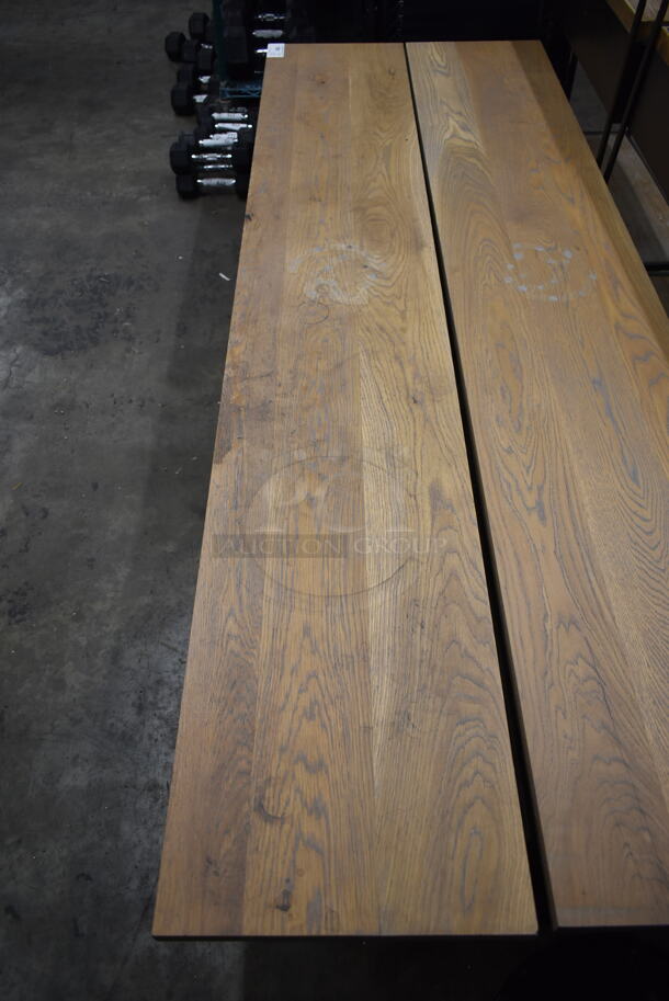 2 Wooden Benches. 2 Times Your Bid! - Image 4 of 6