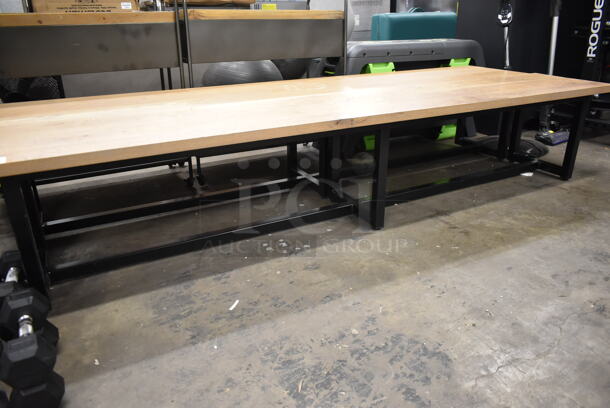 2 Wooden Benches. 2 Times Your Bid! - Image 6 of 6