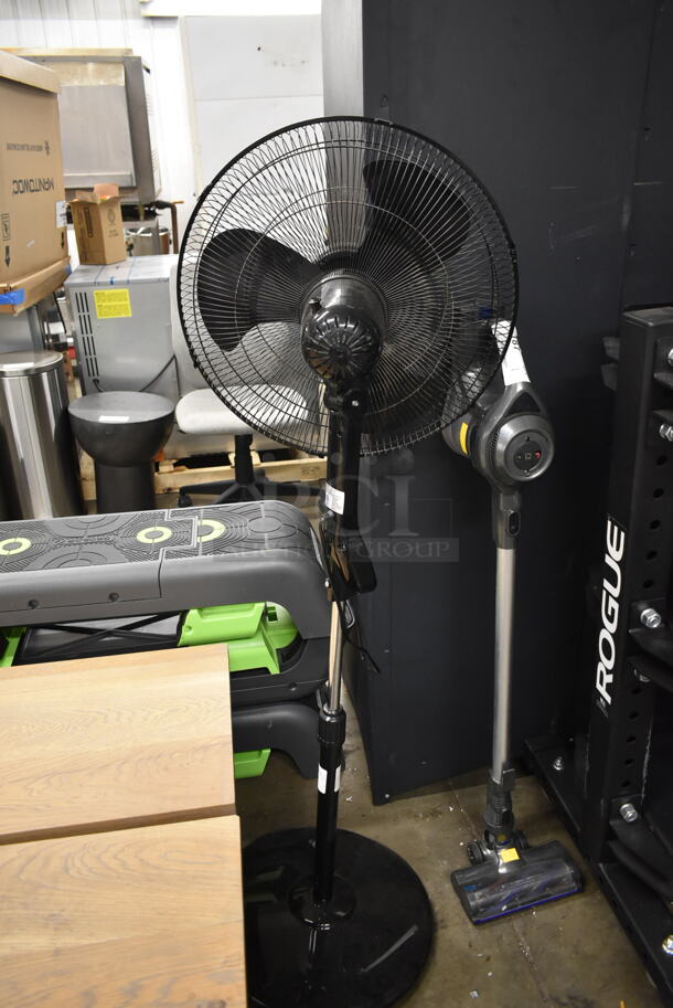 Utilitech Metal Floor Style Fan. Tested and Working! - Image 7 of 8